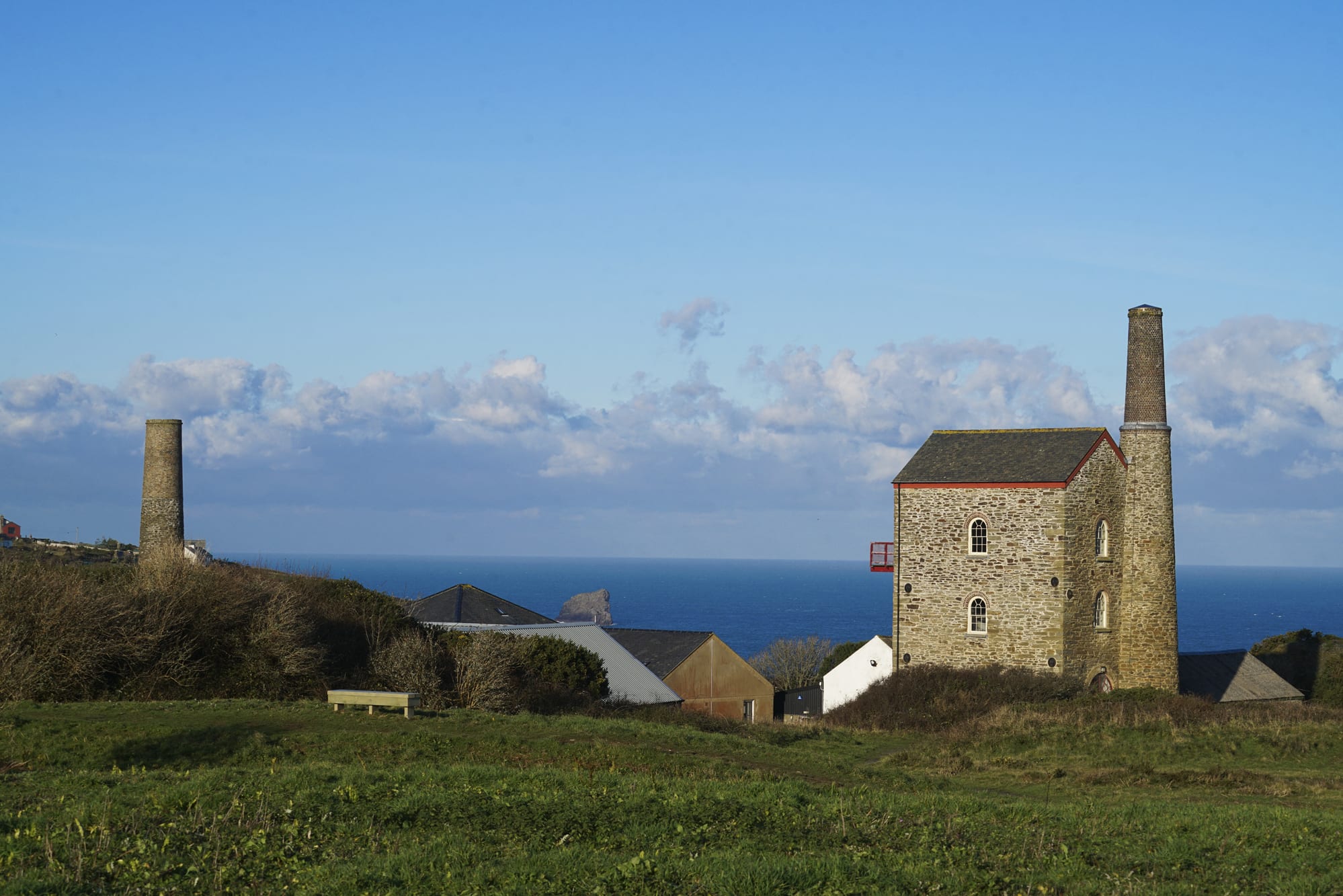 Wheal Kitty Engine House & Lilly Lewarne