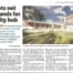 Newpaper article about new design for cummunity hub with Highertown Church
