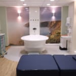 RCH birthing centre pool and bed