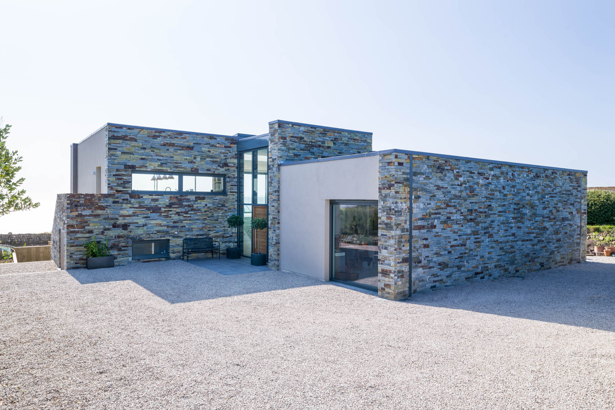 The Stone House - Marazion, Mount's Bay exterior front entrance